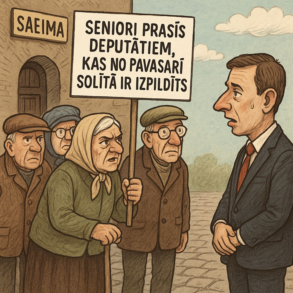 LSKA: Seniori prasīs deputātiem, kas no pavasarī solītā ir izpildīts