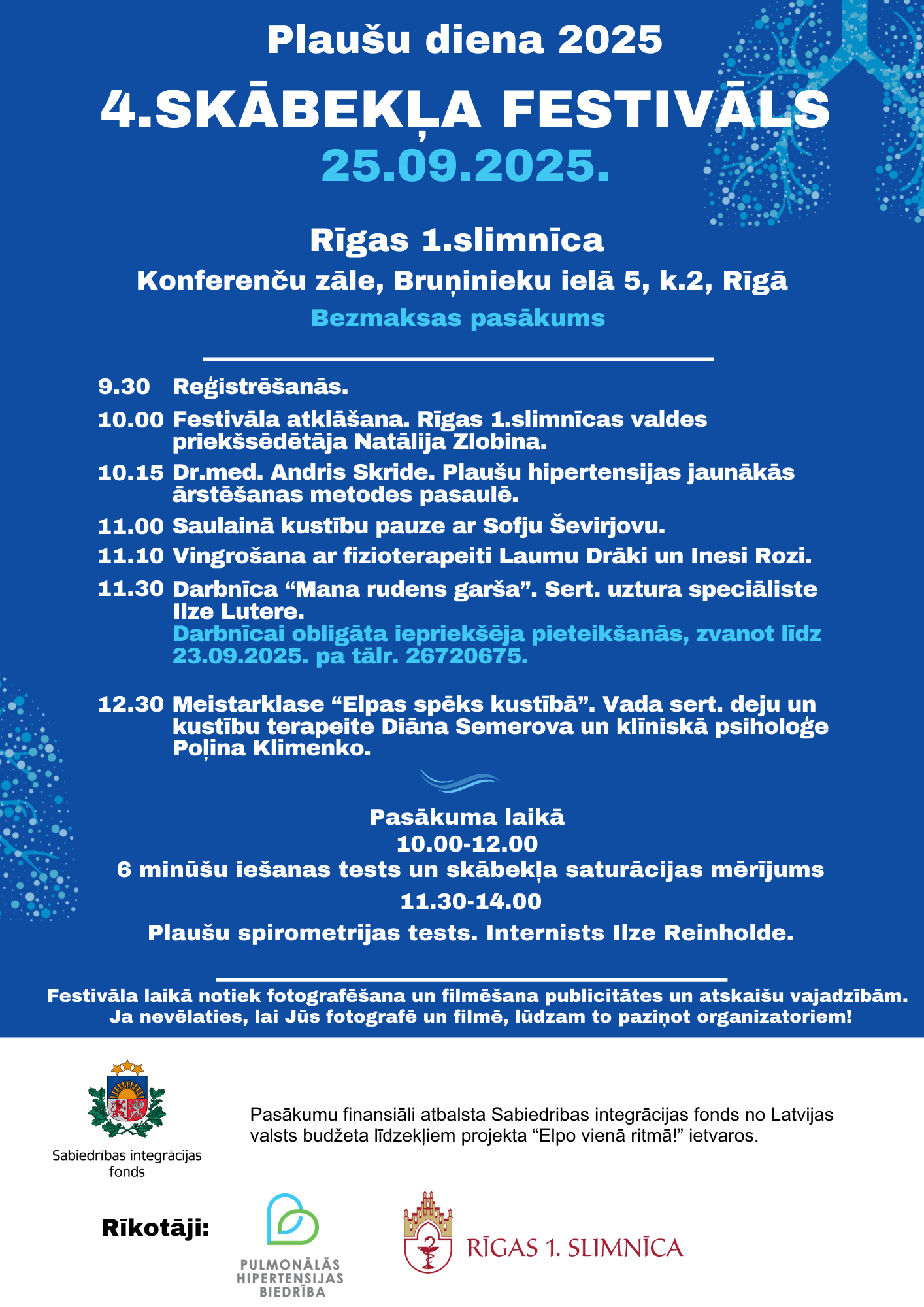 Aicinām piedalīties 4.Skābekļa festivālā