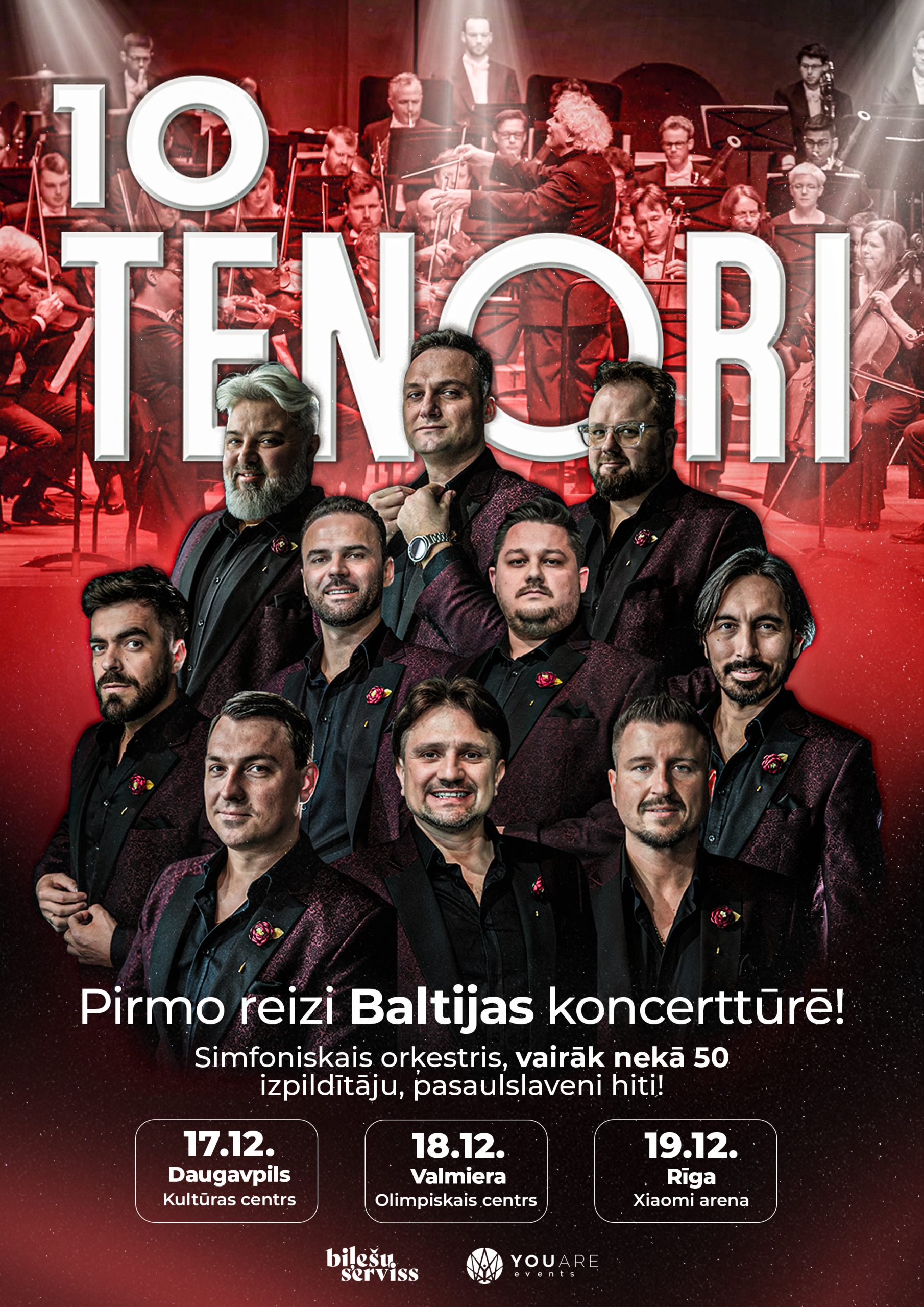 Vairāk nekā 50 mākslinieku uz vienas skatuves