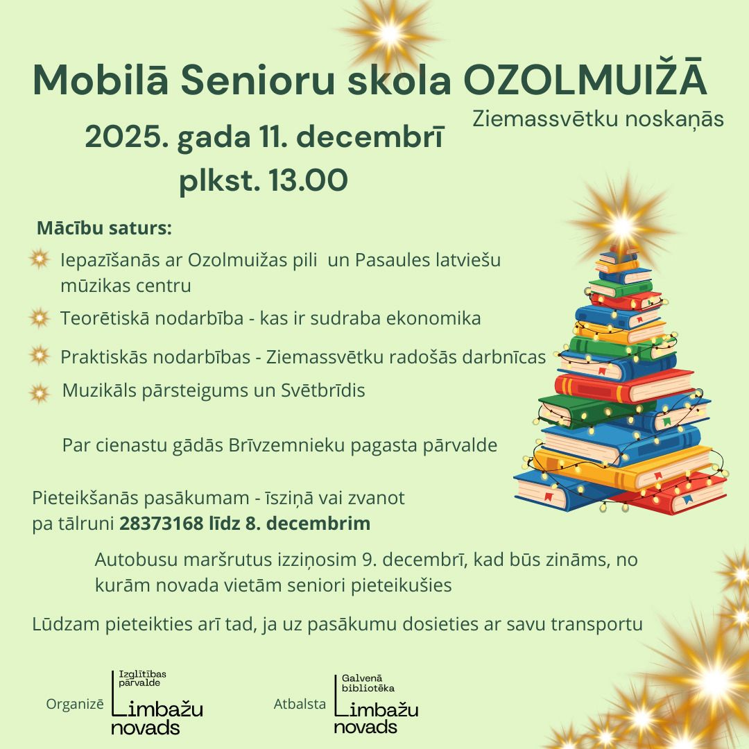 Mobilā Senioru skola OZOLMUIŽĂ