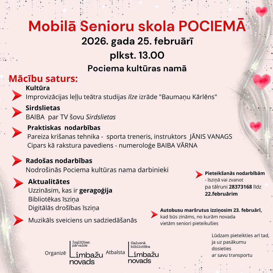 Mobila Senioru skola POCIEMA