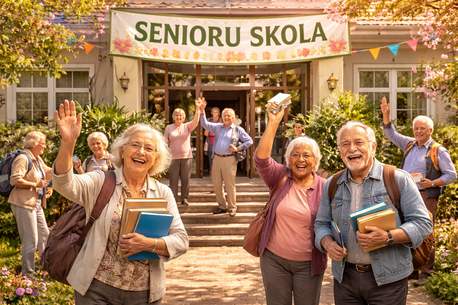 Skola, kur visi gaida mācību gada turpinājumu, nevis noslēgumu