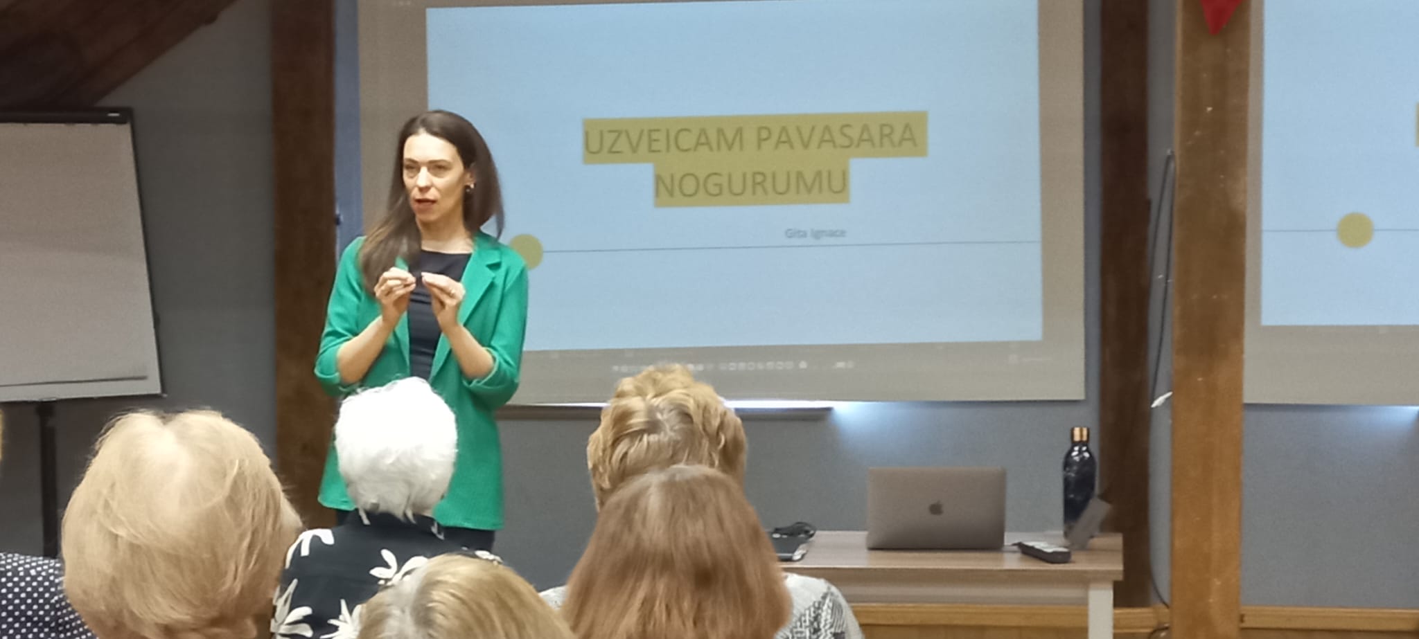 Uzveicam pavasara nogurumu Kuldīgas Senioru skolā