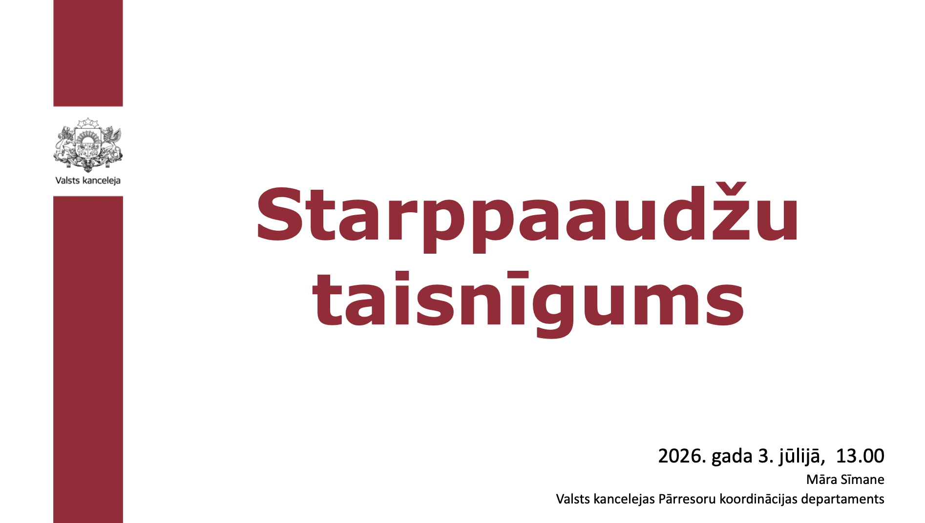 Starppaaudžutaisnīgums