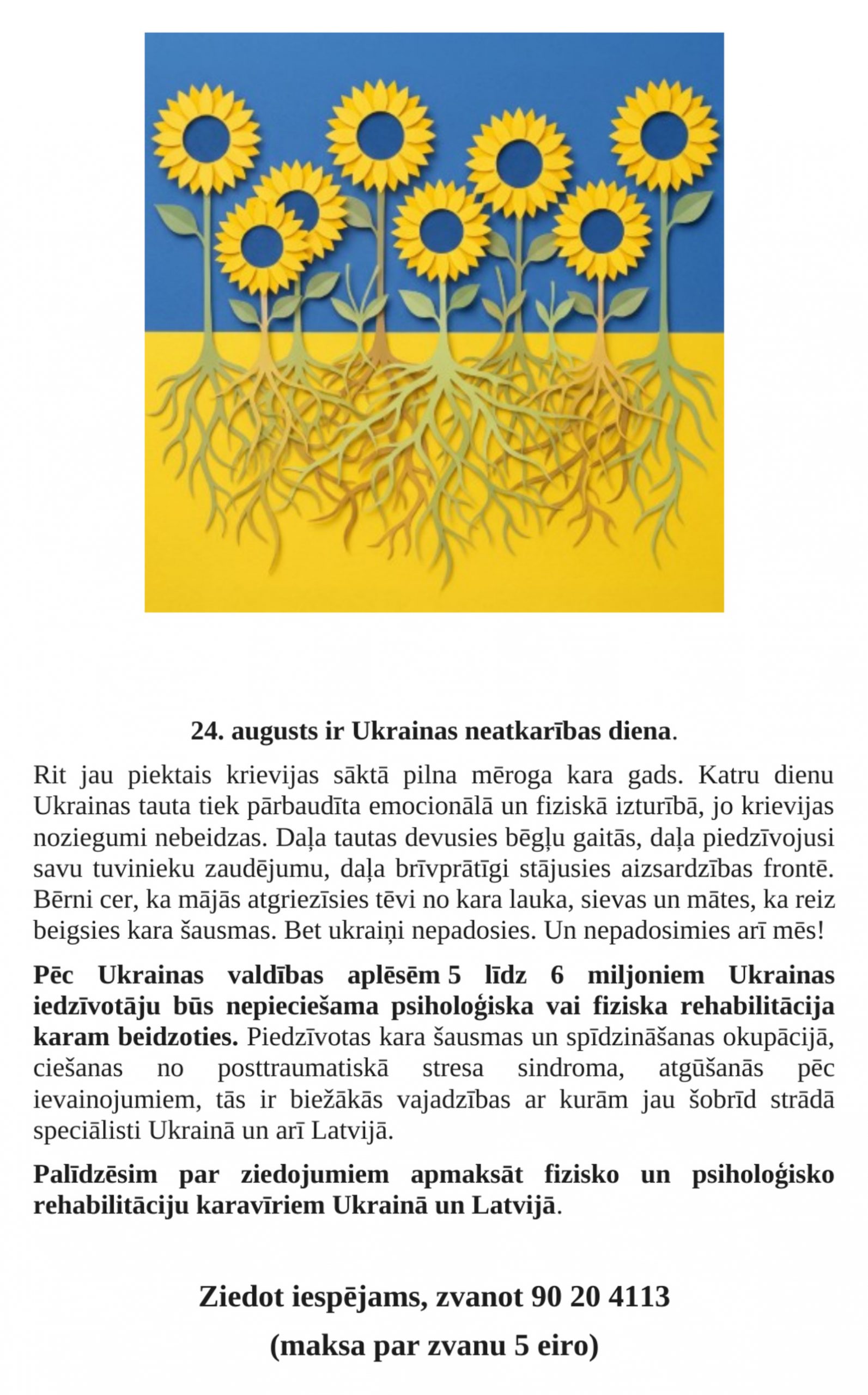 24. augusts ir Ukrainas neatkarības diena.